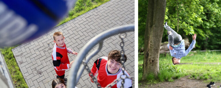 Freizeit Basketball Trampolin